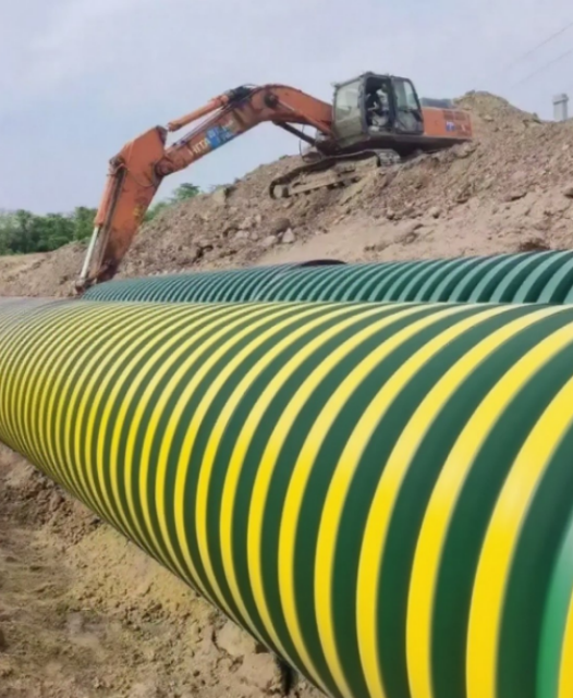 玄武岩纤维增强聚乙烯BFRPE加筋高抗管